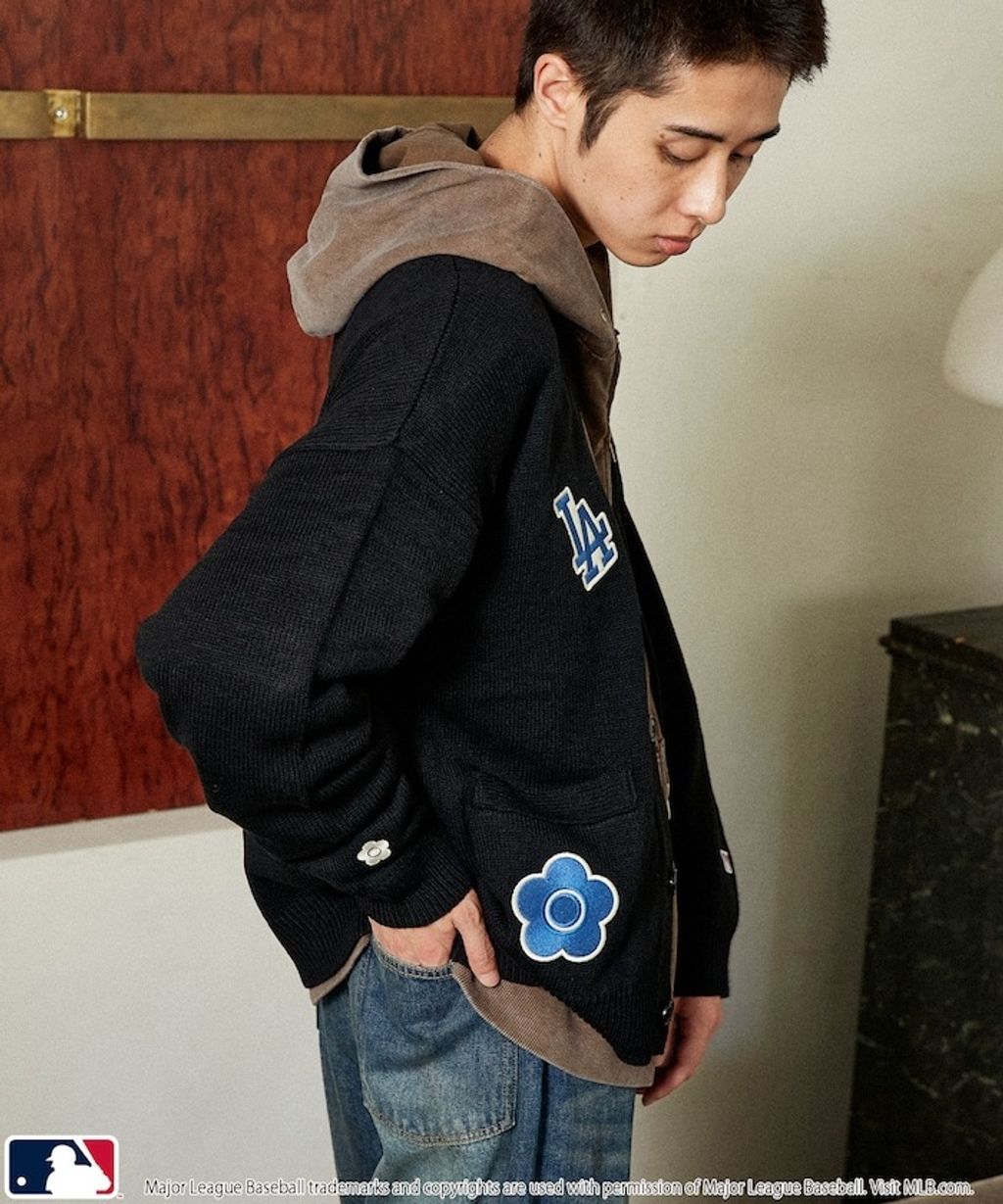 MARY QUANT × MLB × FREAKS STORE 三方聯名V領開襟針織衫_17