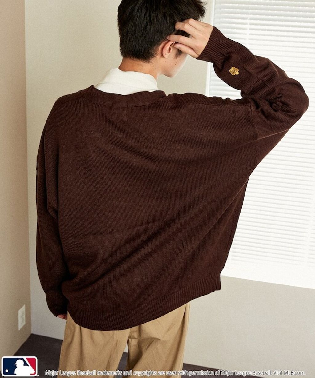 MARY QUANT × MLB × FREAKS STORE 三方聯名V領開襟針織衫_26