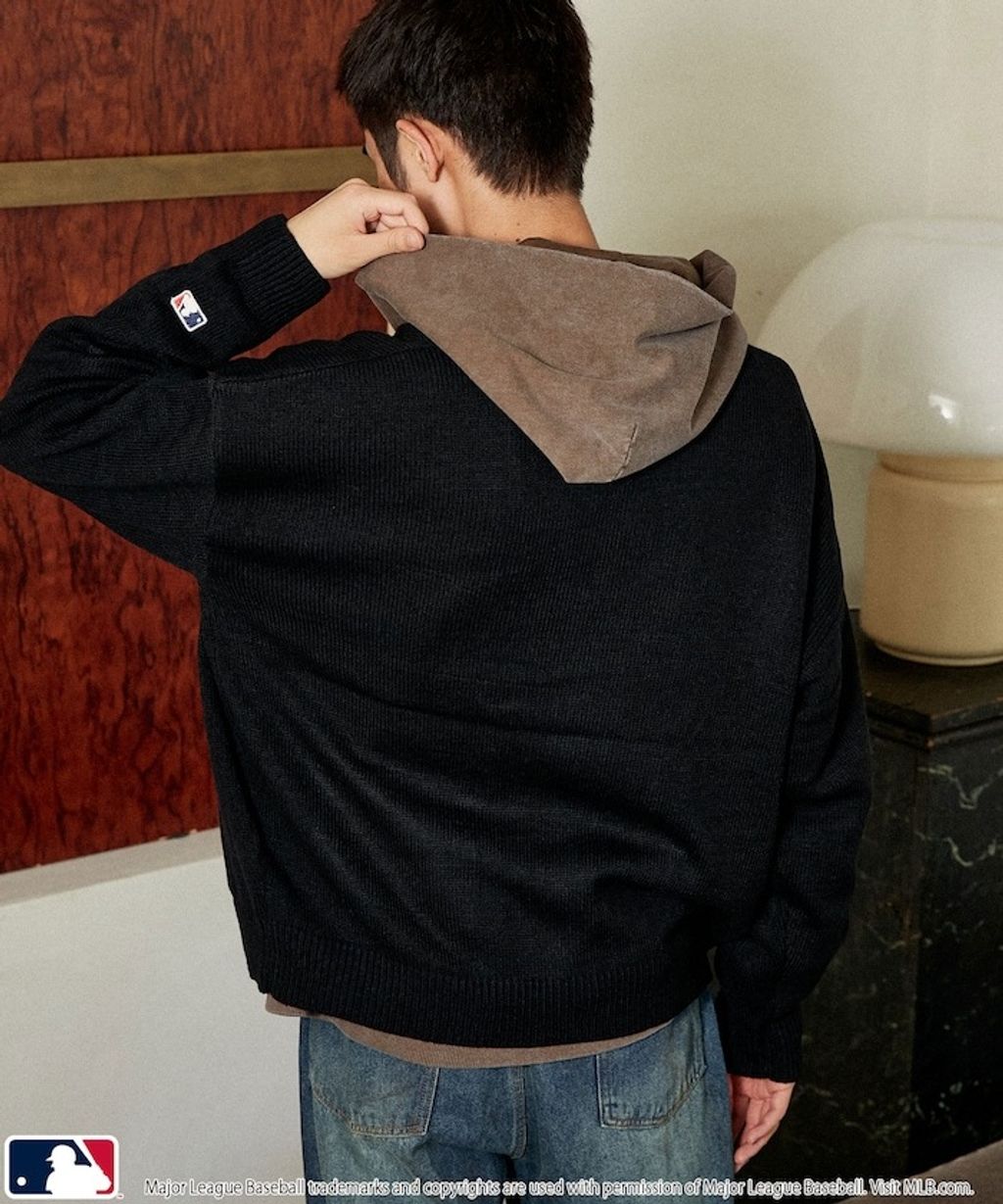 MARY QUANT × MLB × FREAKS STORE 三方聯名V領開襟針織衫_16