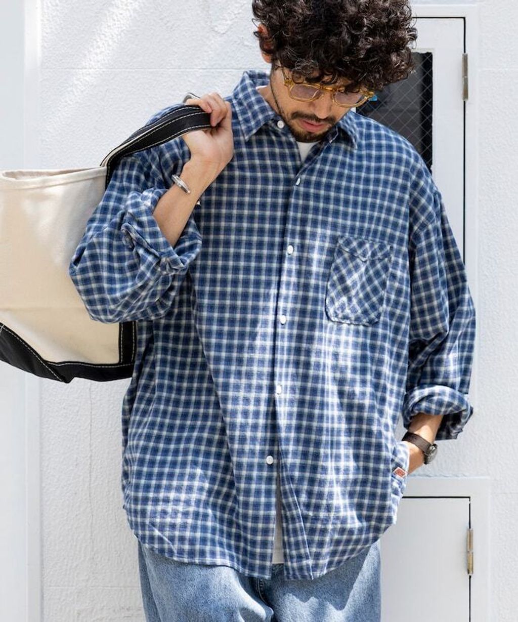 FREAKS STORE 法蘭絨襯衫_5