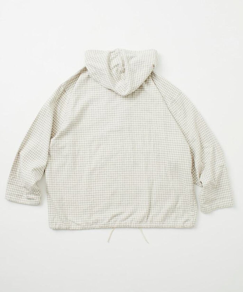 FREAKS STORE 法蘭絨格紋連帽套頭衫_14