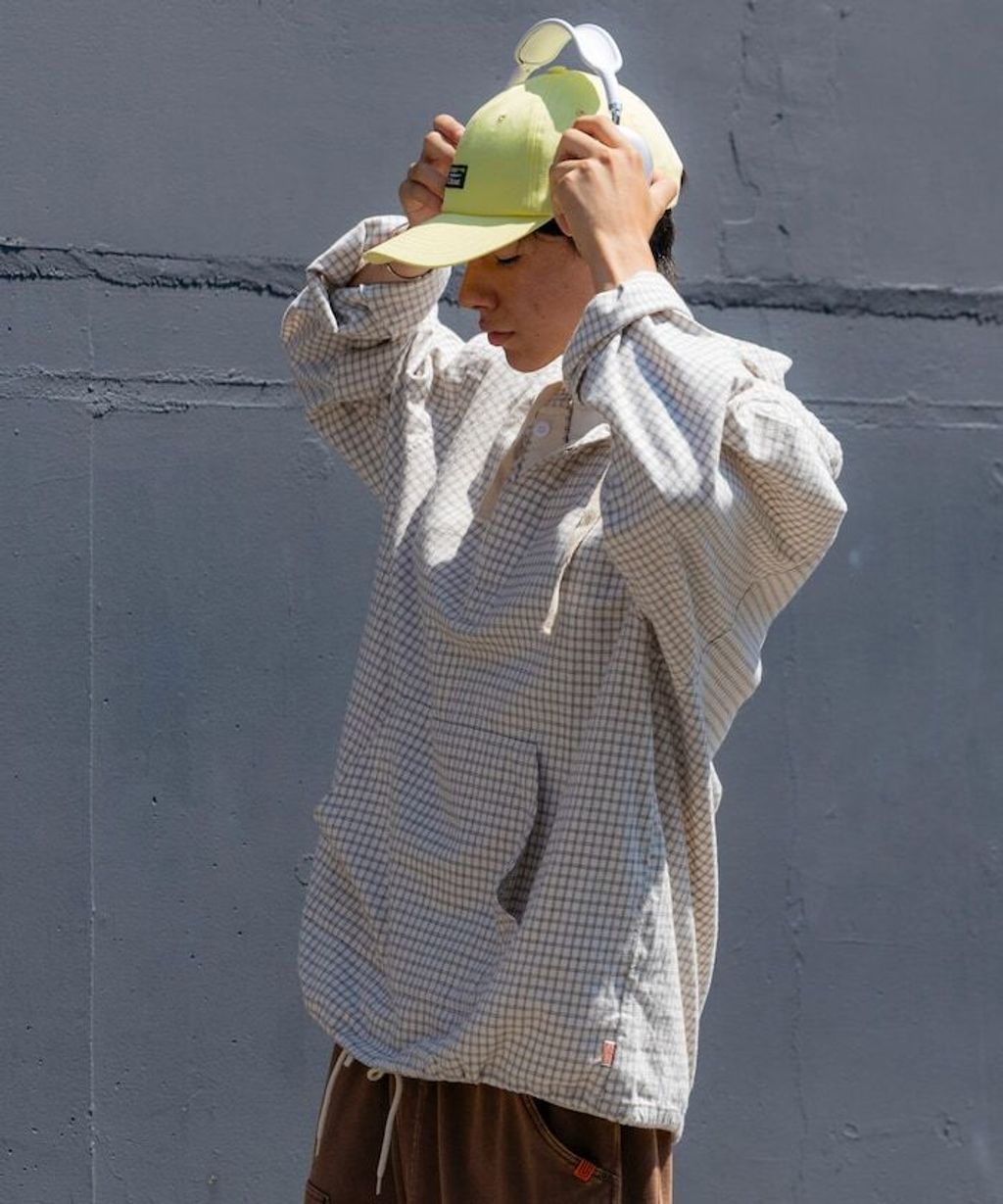 FREAKS STORE 法蘭絨格紋連帽套頭衫_23