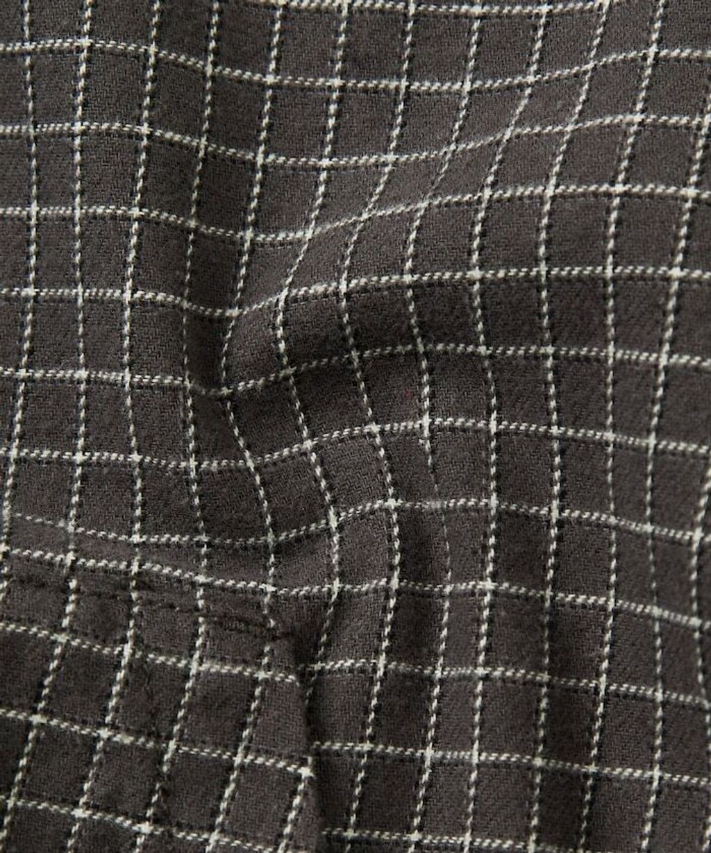 FREAKS STORE 法蘭絨格紋連帽套頭衫_16