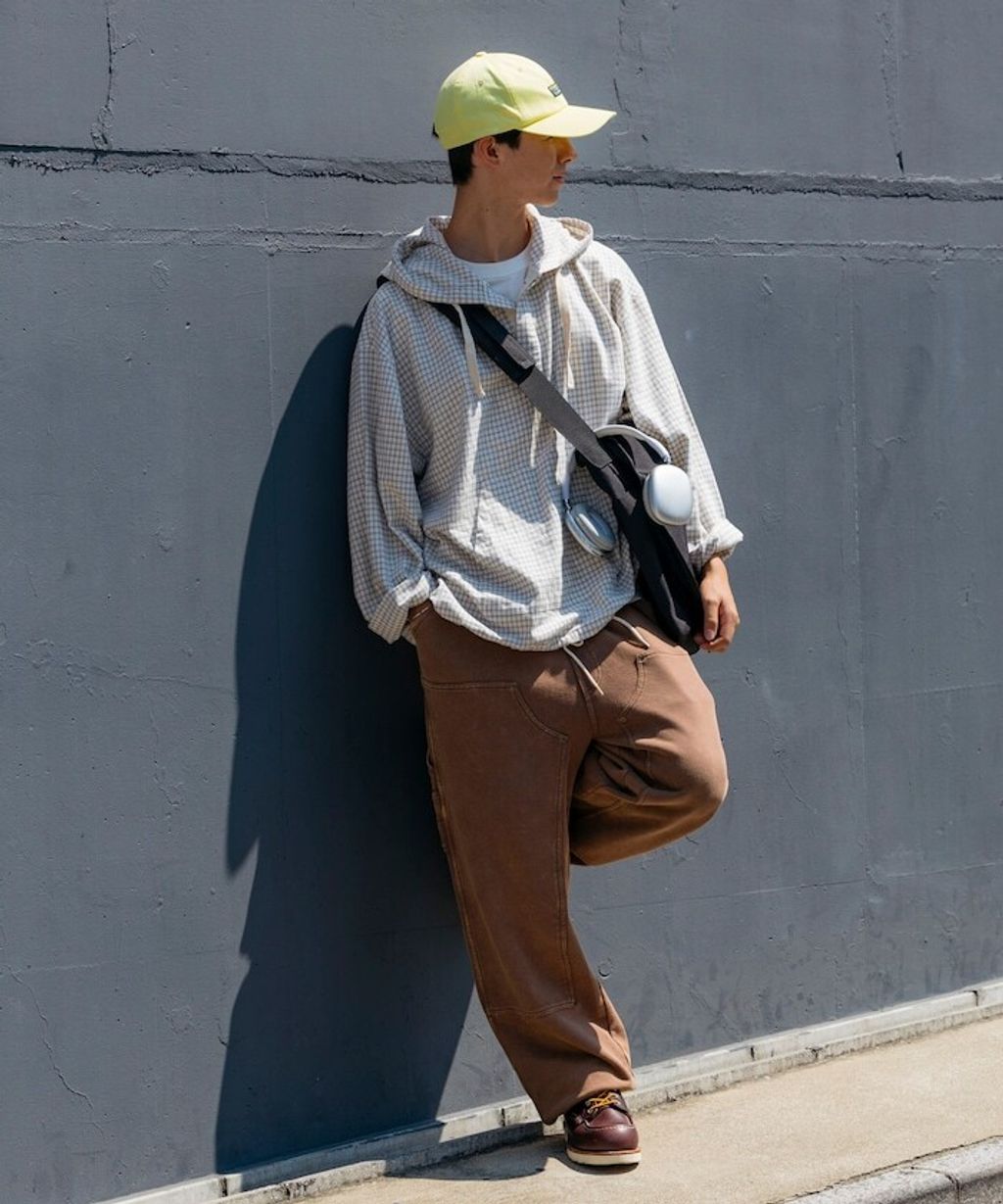 FREAKS STORE 法蘭絨格紋連帽套頭衫_21