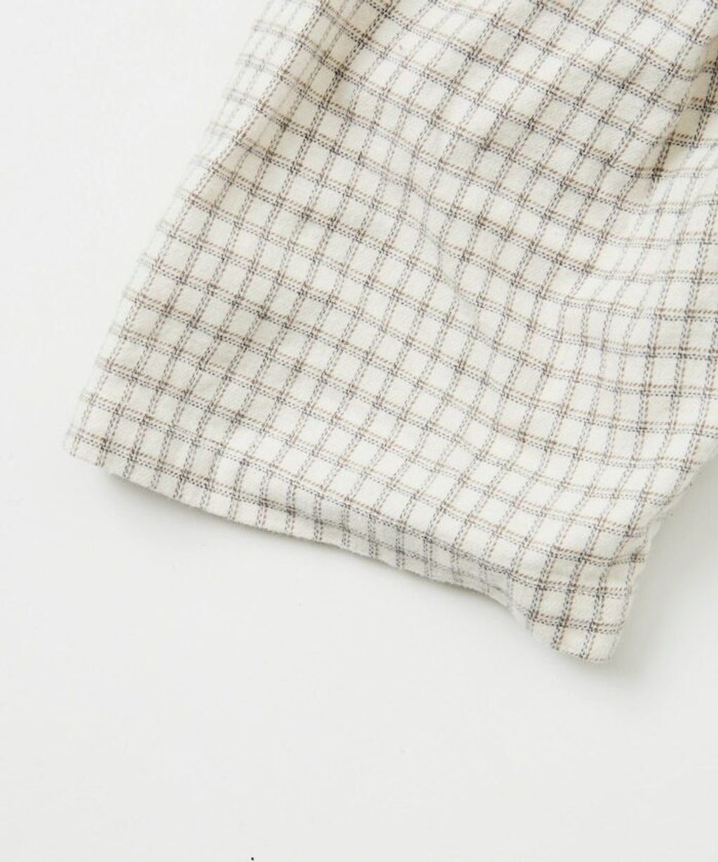 FREAKS STORE 法蘭絨格紋連帽套頭衫_9