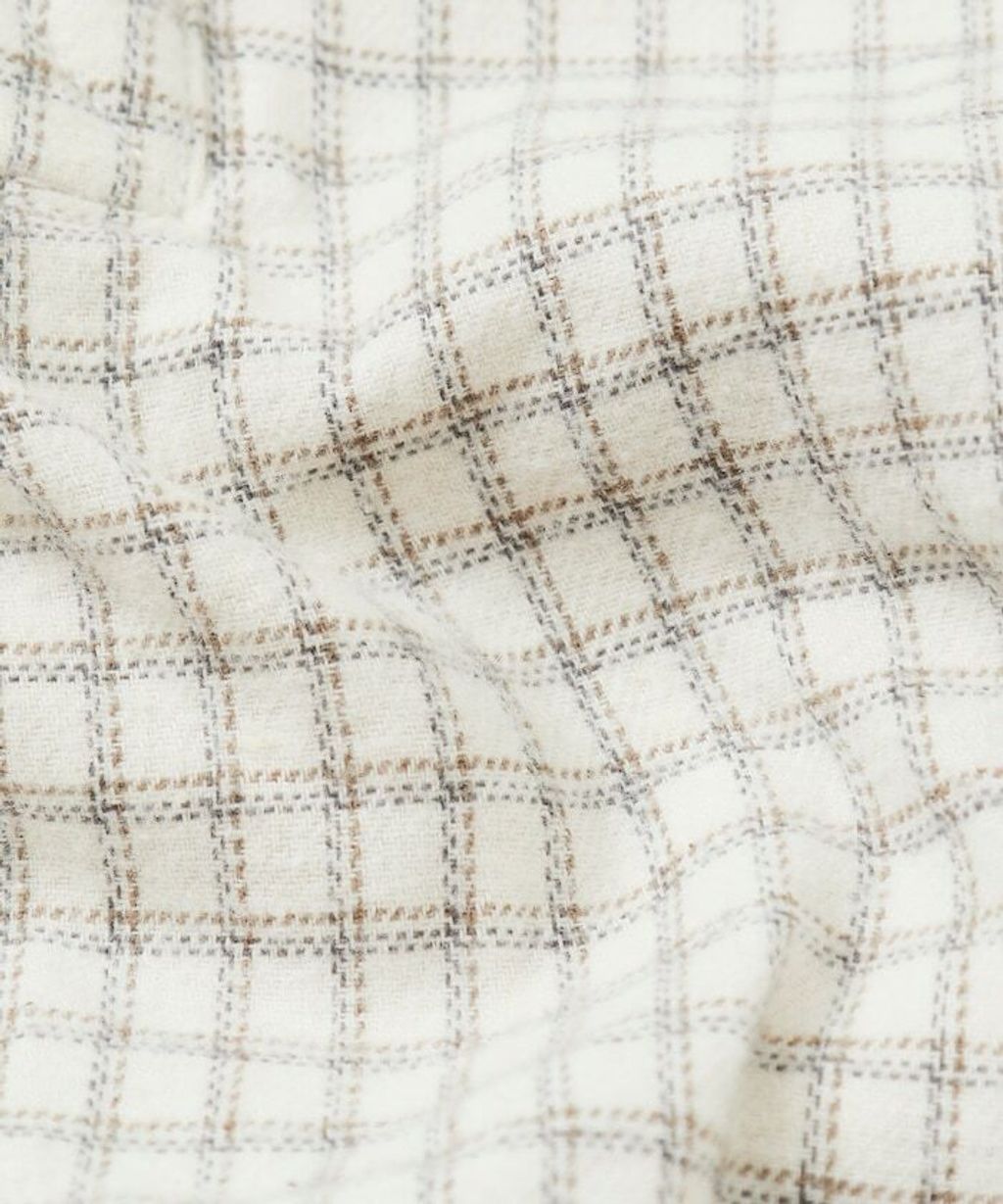 FREAKS STORE 法蘭絨格紋連帽套頭衫_13