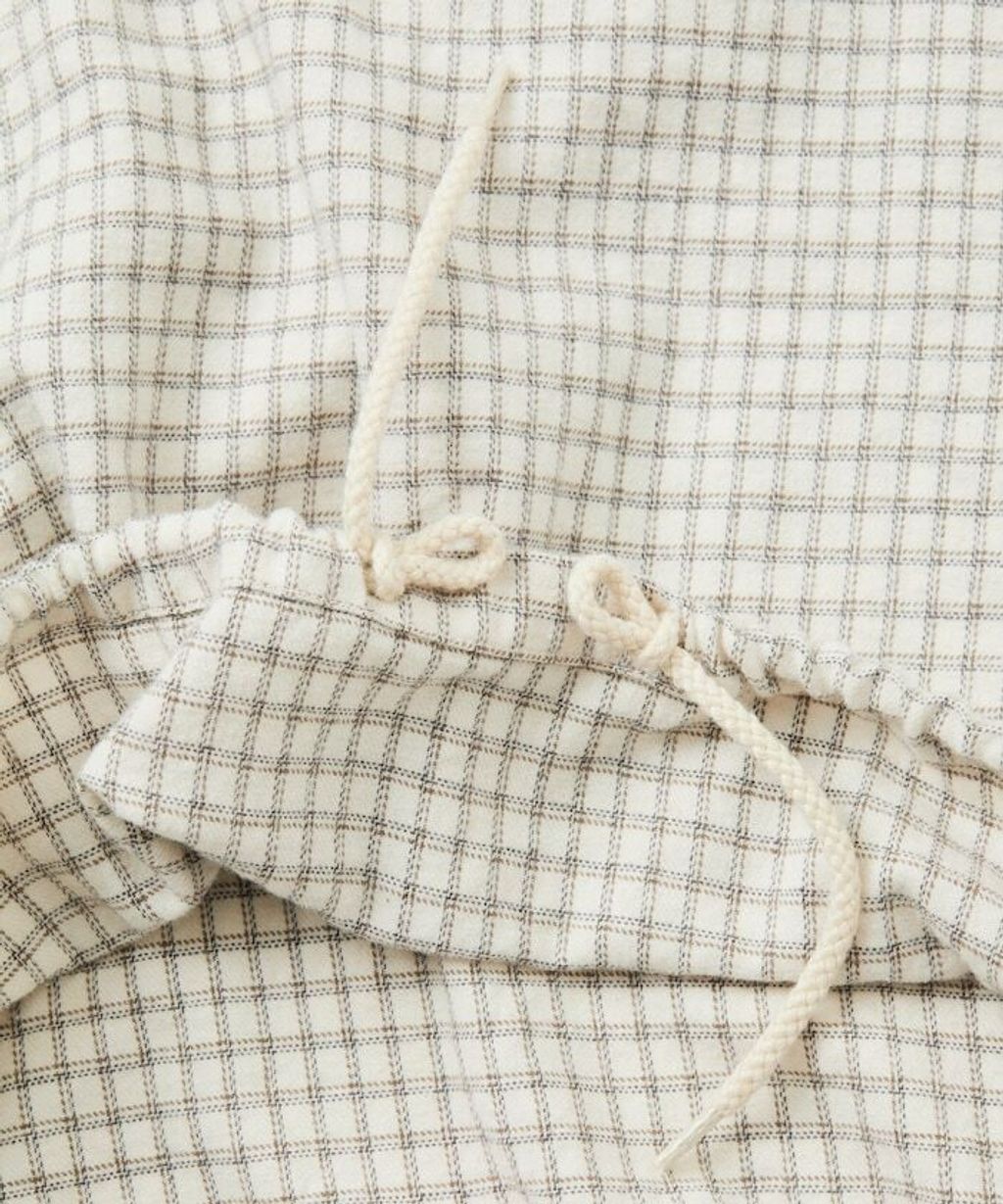 FREAKS STORE 法蘭絨格紋連帽套頭衫_12