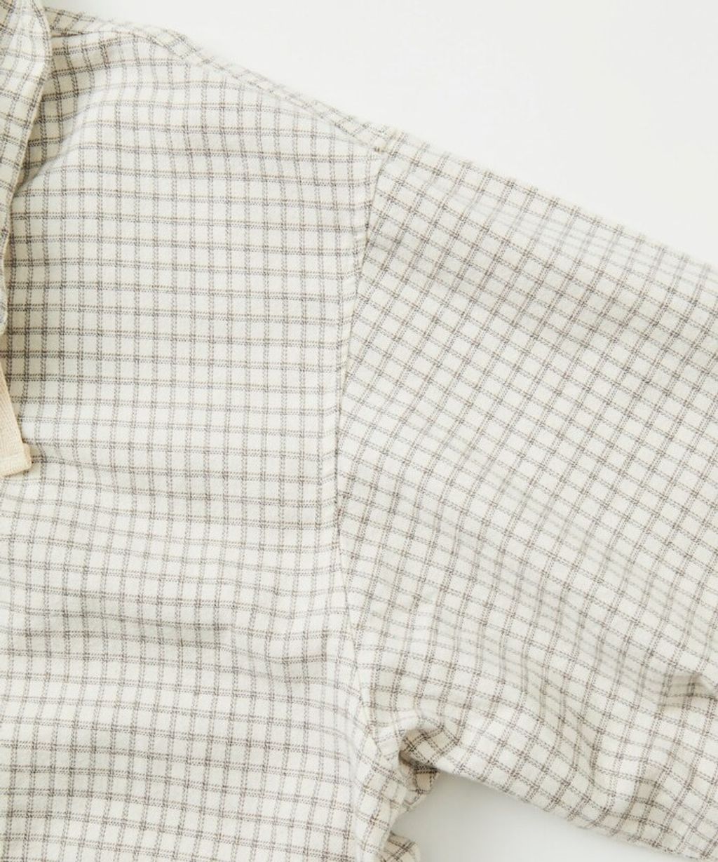 FREAKS STORE 法蘭絨格紋連帽套頭衫_8