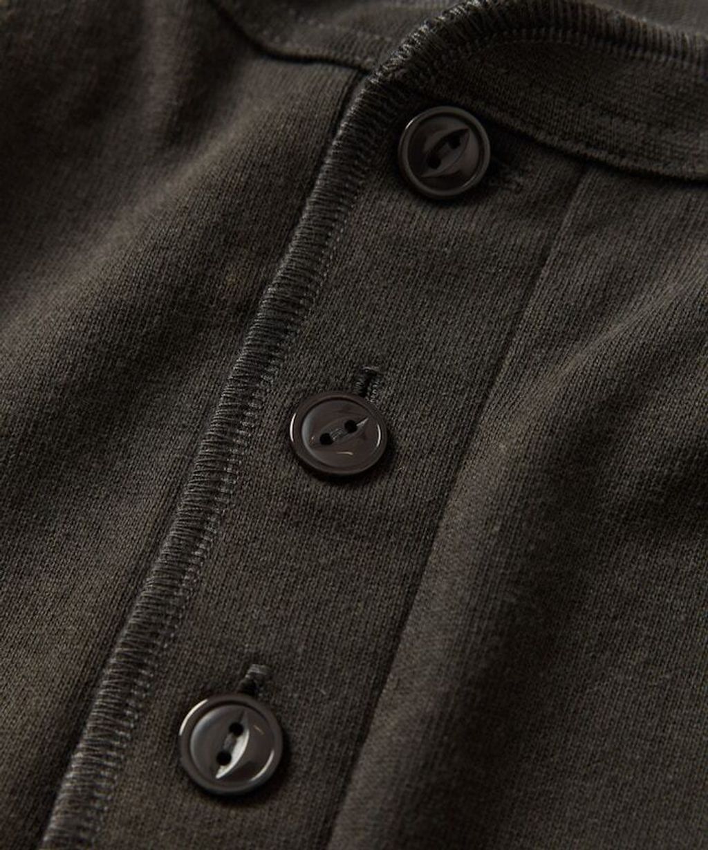 FREAKS STORE 10.5oz亨利領素色長袖上衣_17