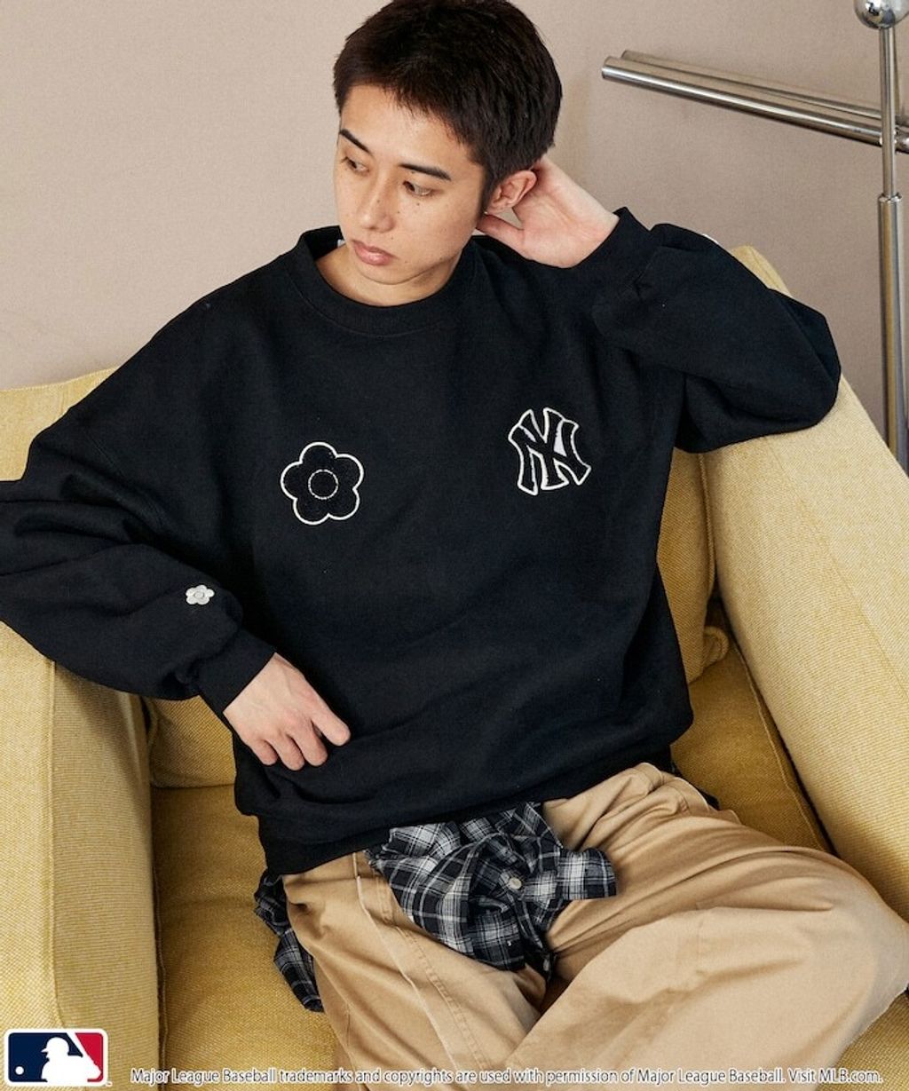 MARY QUANT × MLB × FREAKS STORE 三方聯名大學T_20