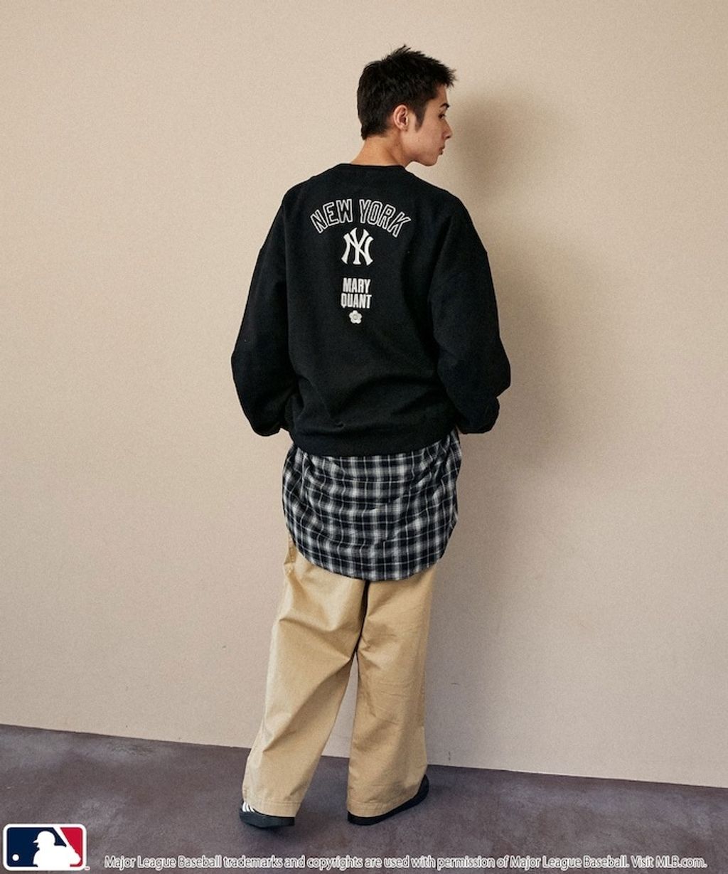 MARY QUANT × MLB × FREAKS STORE 三方聯名大學T_24