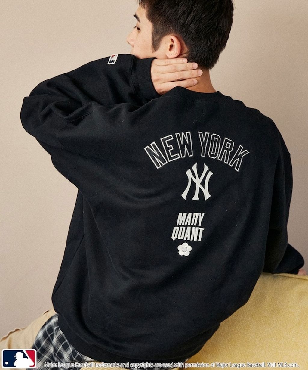 MARY QUANT × MLB × FREAKS STORE 三方聯名大學T_21