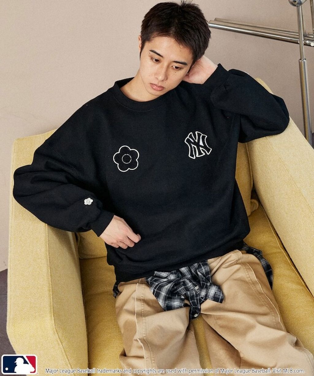 MARY QUANT × MLB × FREAKS STORE 三方聯名大學T_25