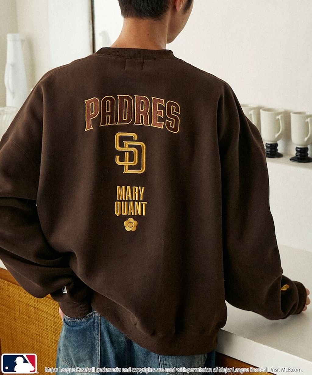 MARY QUANT × MLB × FREAKS STORE 三方聯名大學T_36