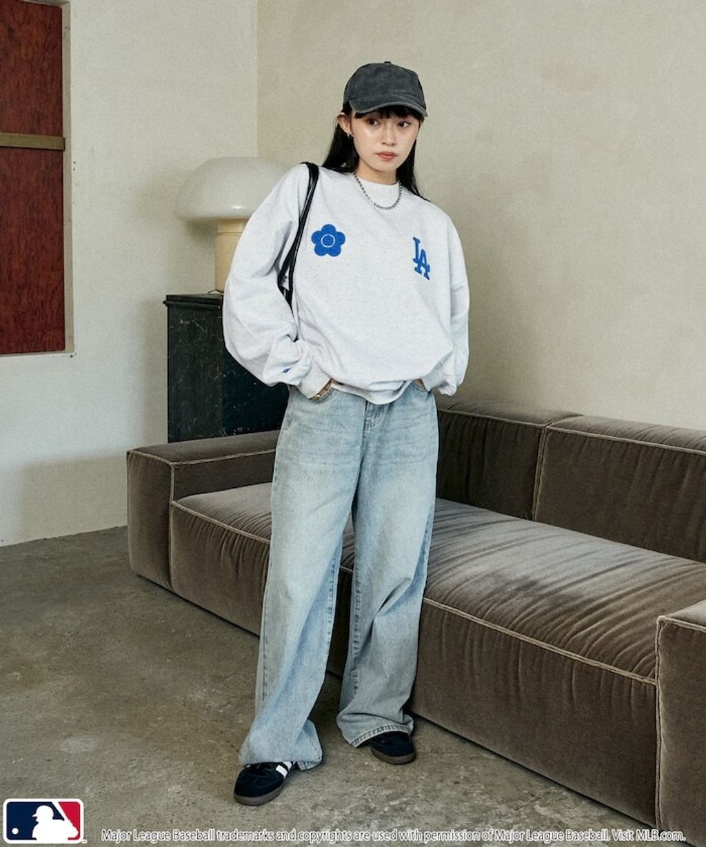 MARY QUANT × MLB × FREAKS STORE 三方聯名大學T_12