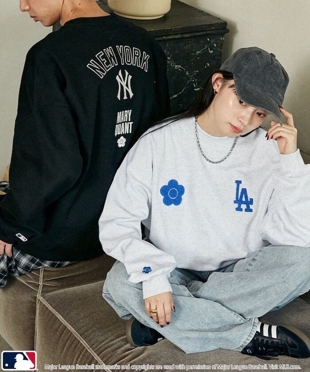 MARY QUANT × MLB × FREAKS STORE 三方聯名大學T_8