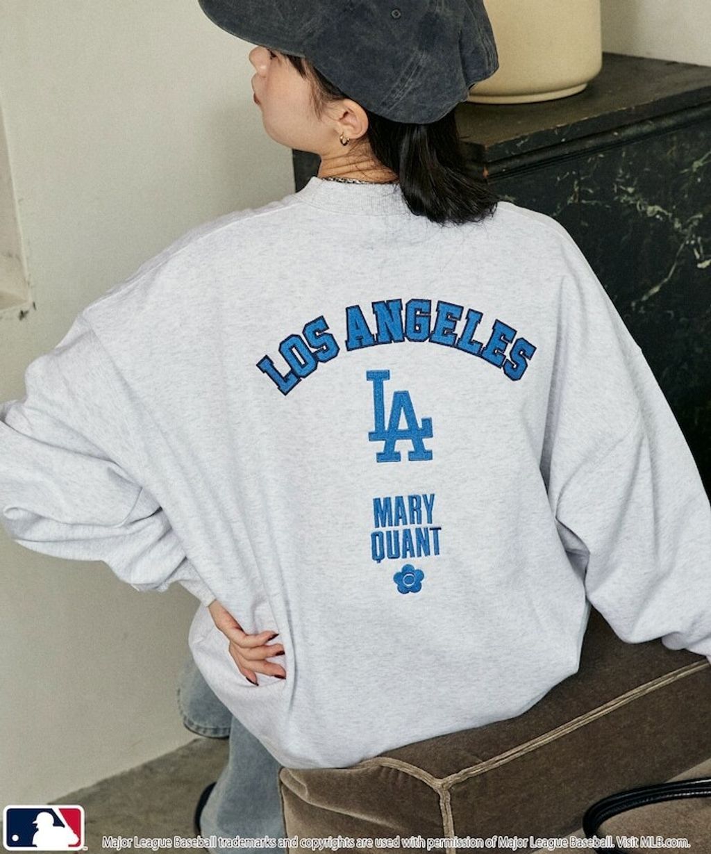 MARY QUANT × MLB × FREAKS STORE 三方聯名大學T_6