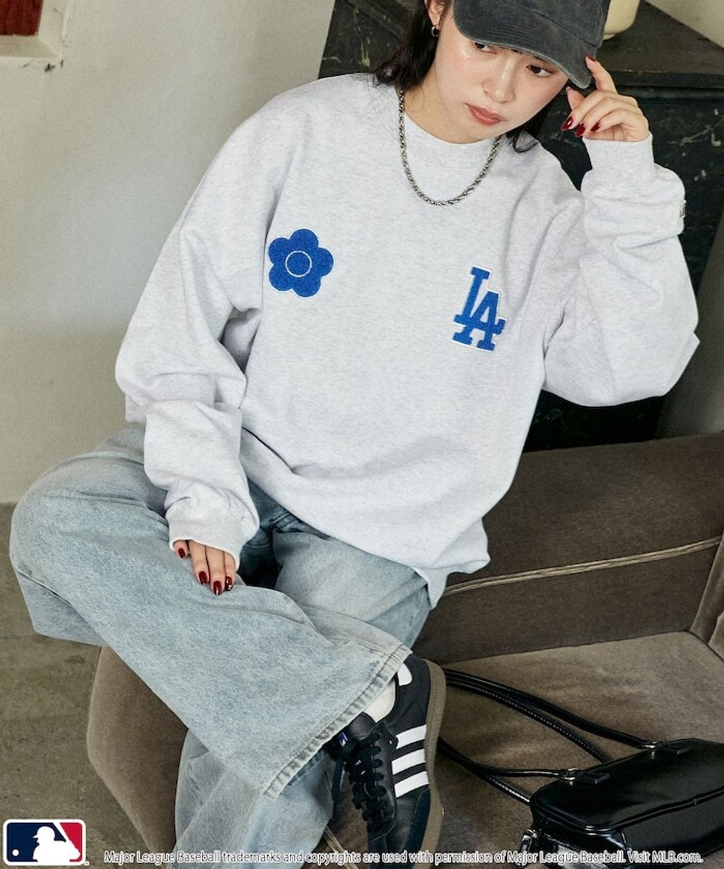 MARY QUANT × MLB × FREAKS STORE 三方聯名大學T_13