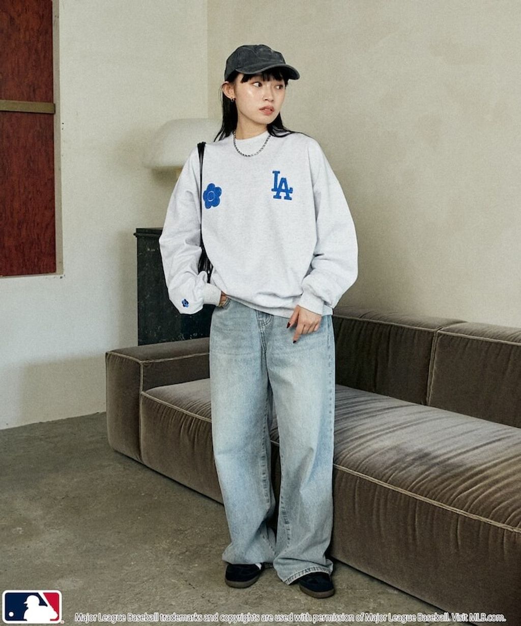 MARY QUANT × MLB × FREAKS STORE 三方聯名大學T_15