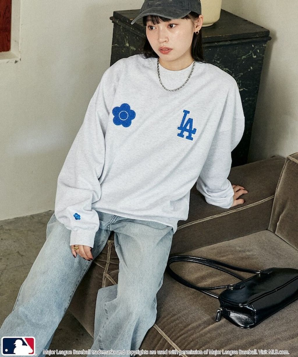 MARY QUANT × MLB × FREAKS STORE 三方聯名大學T_9