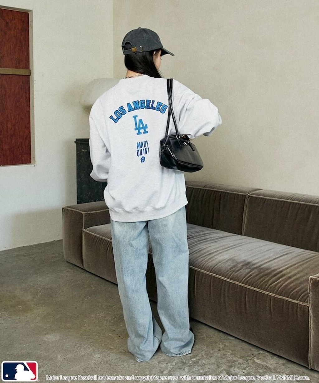 MARY QUANT × MLB × FREAKS STORE 三方聯名大學T_16