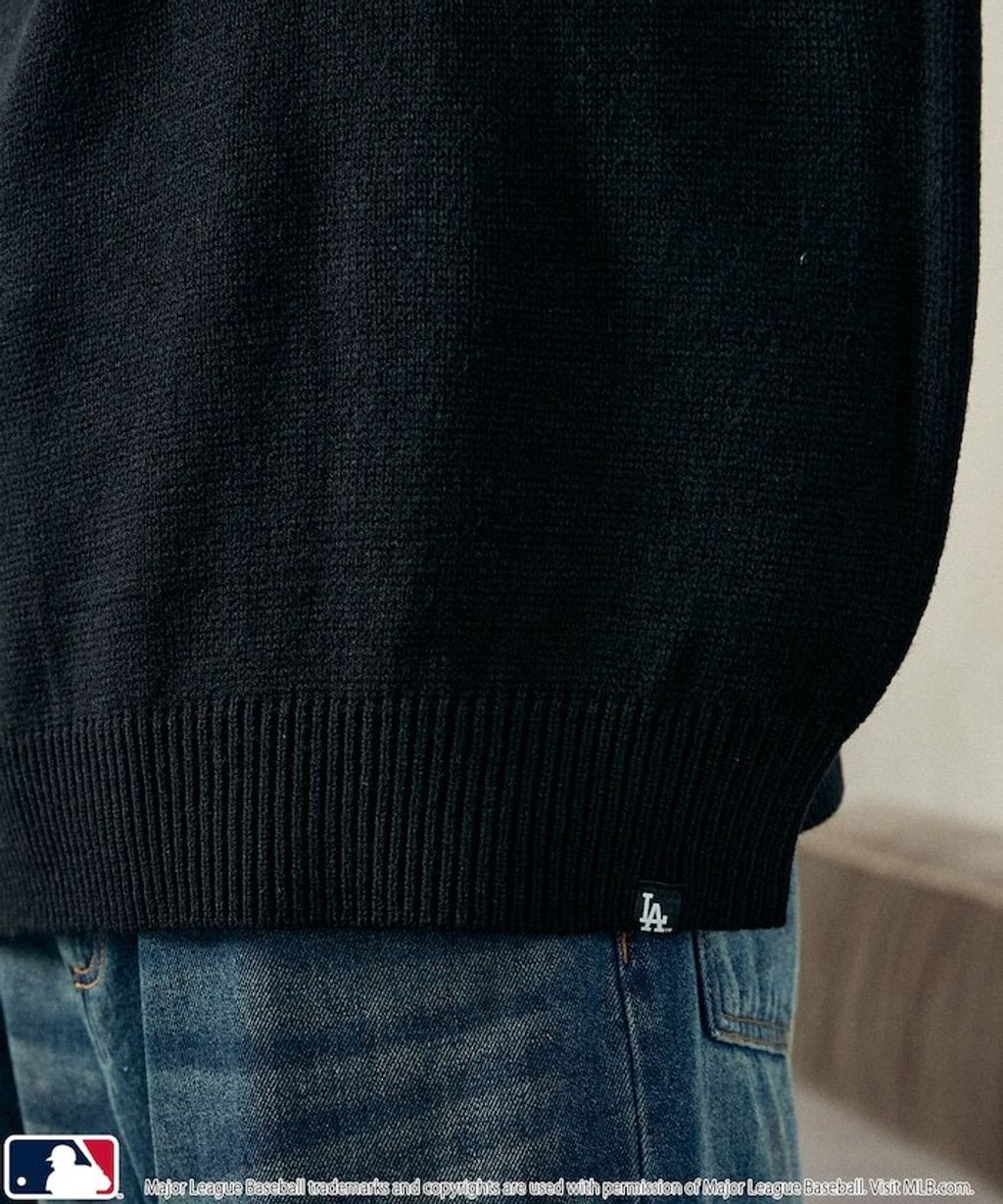 MARY QUANT × MLB × FREAKS STORE 三方聯名Jacquard Logo 針織套頭衫_46
