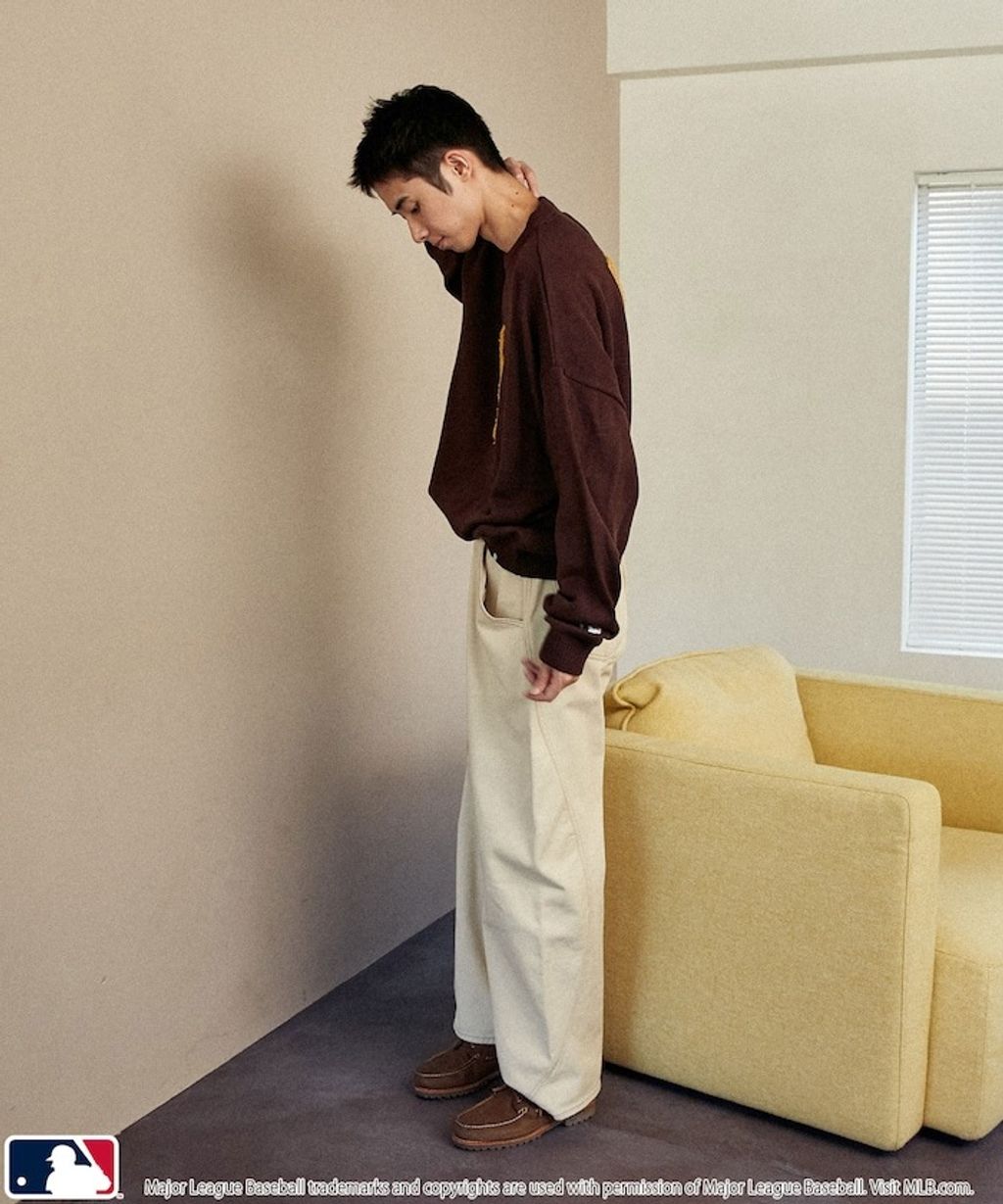 MARY QUANT × MLB × FREAKS STORE 三方聯名Jacquard Logo 針織套頭衫_33