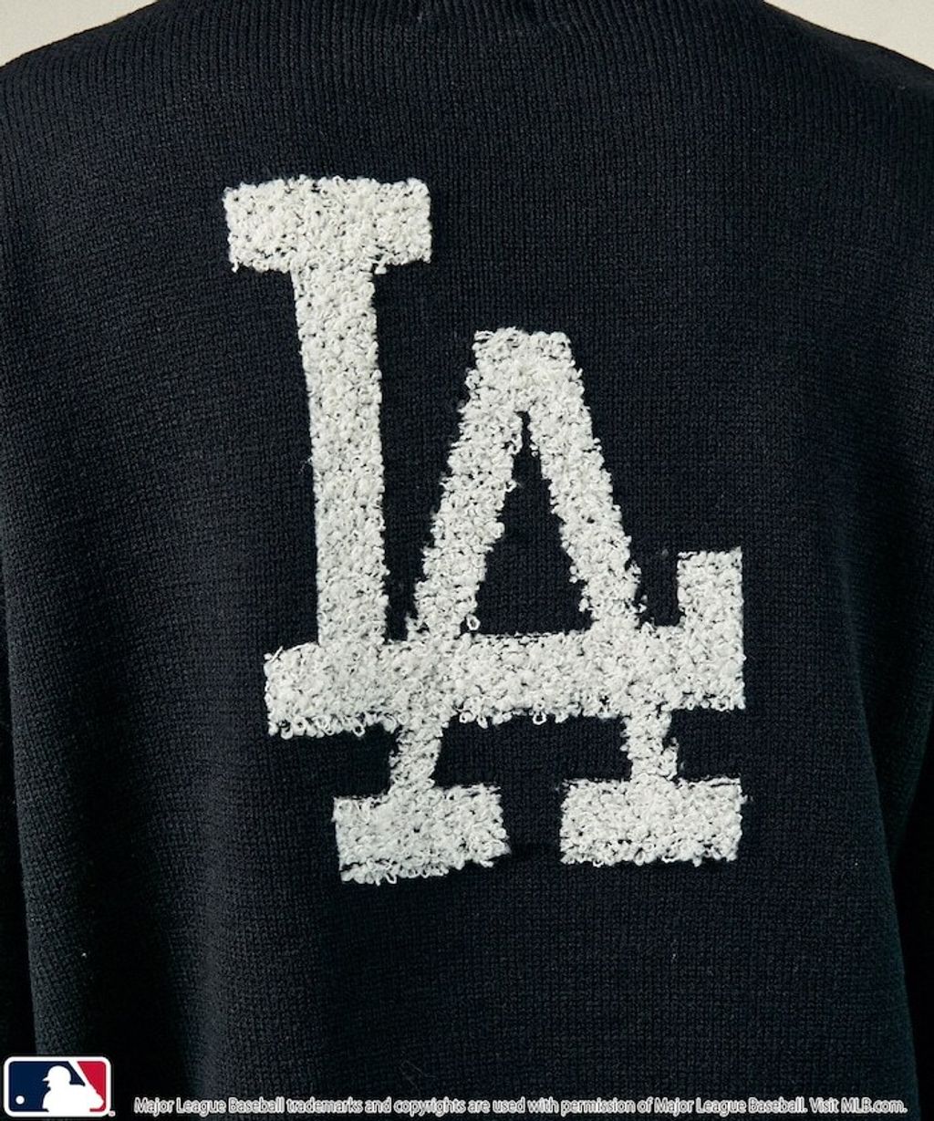 MARY QUANT × MLB × FREAKS STORE 三方聯名Jacquard Logo 針織套頭衫_29