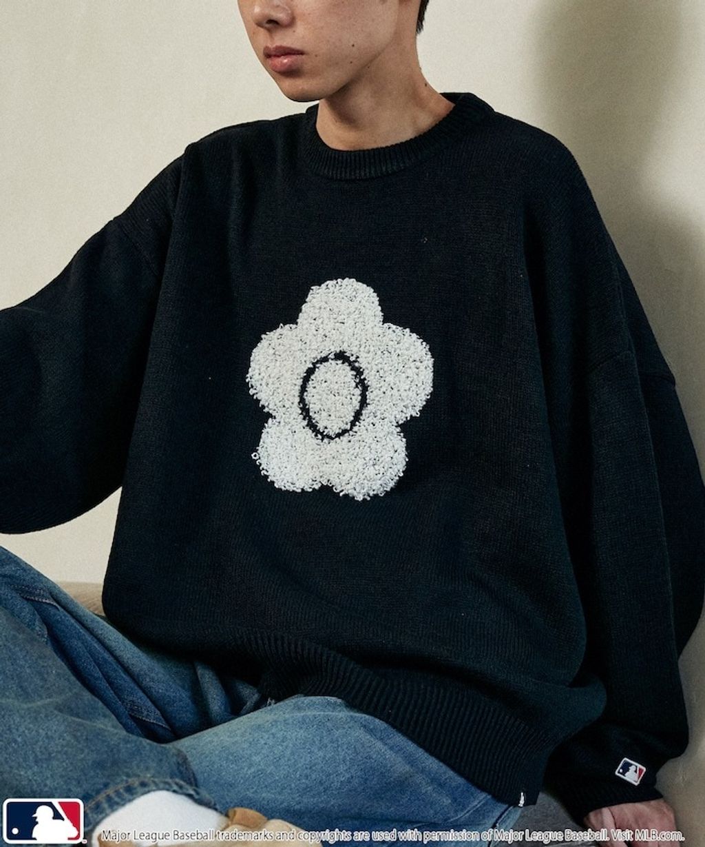 MARY QUANT × MLB × FREAKS STORE 三方聯名Jacquard Logo 針織套頭衫_28