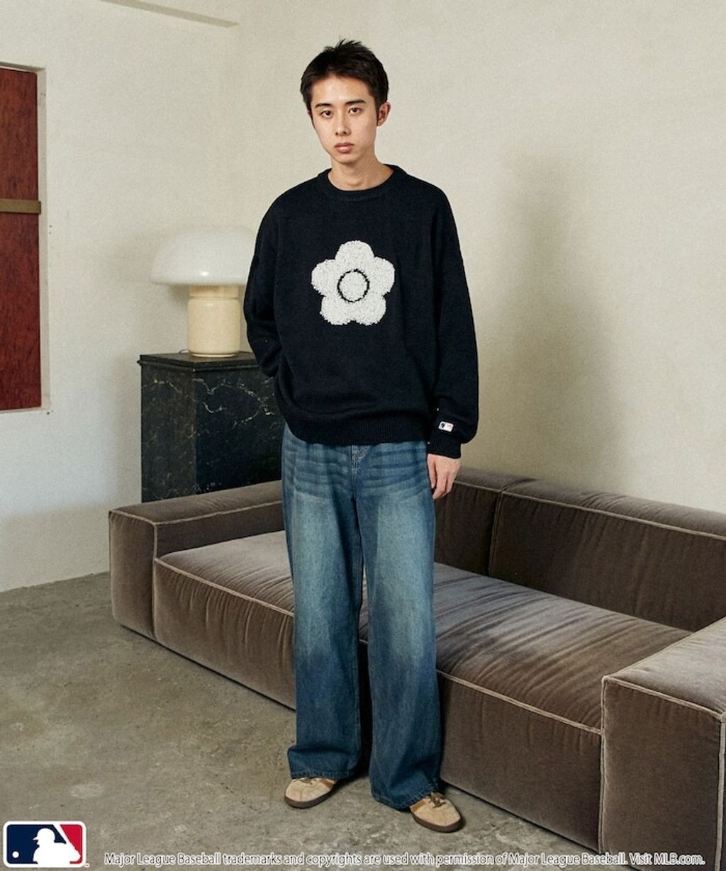 MARY QUANT × MLB × FREAKS STORE 三方聯名Jacquard Logo 針織套頭衫_23