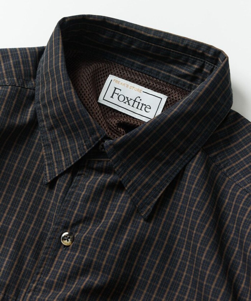 Foxfire × FREAKS STORE 機能釣魚口袋格紋襯衫_37
