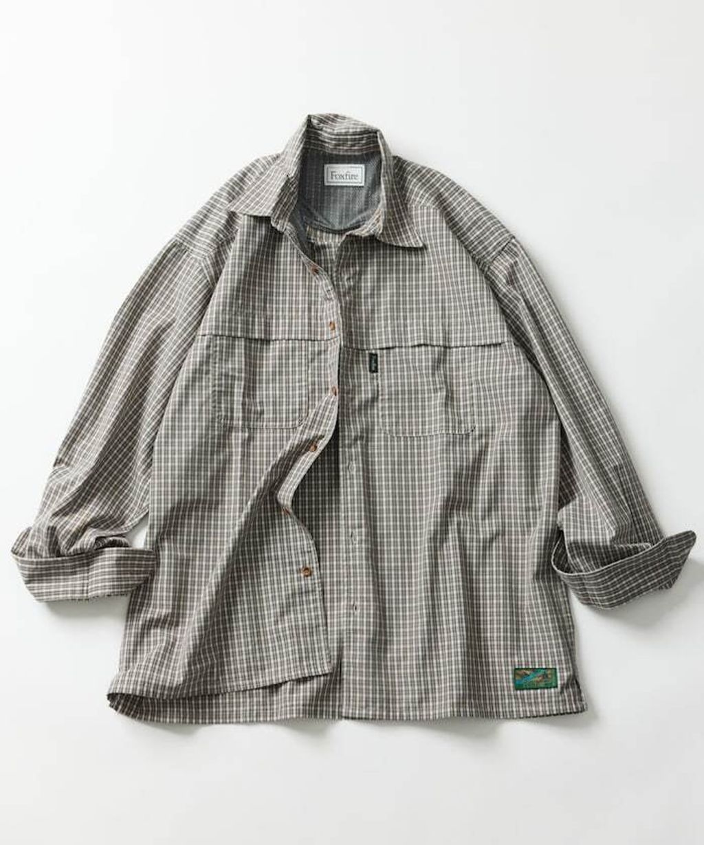 Foxfire × FREAKS STORE 機能釣魚口袋格紋襯衫_21