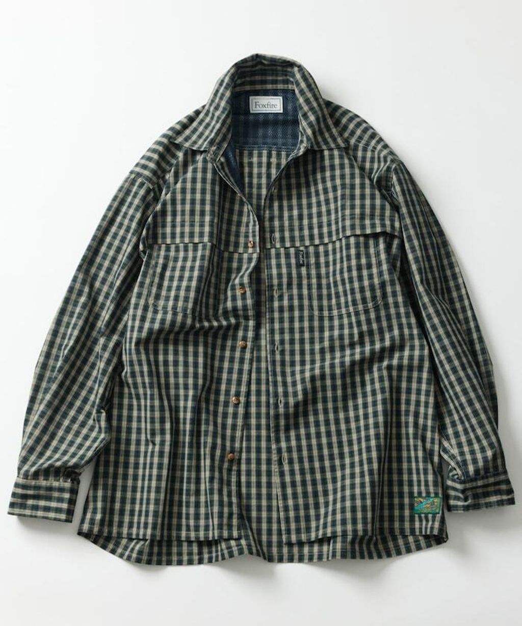 Foxfire × FREAKS STORE 機能釣魚口袋格紋襯衫_24
