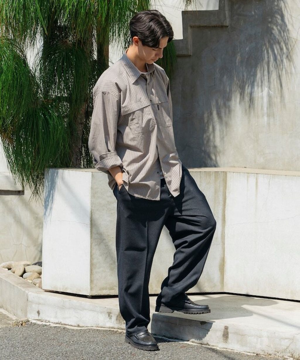 Foxfire × FREAKS STORE 機能釣魚口袋格紋襯衫_14