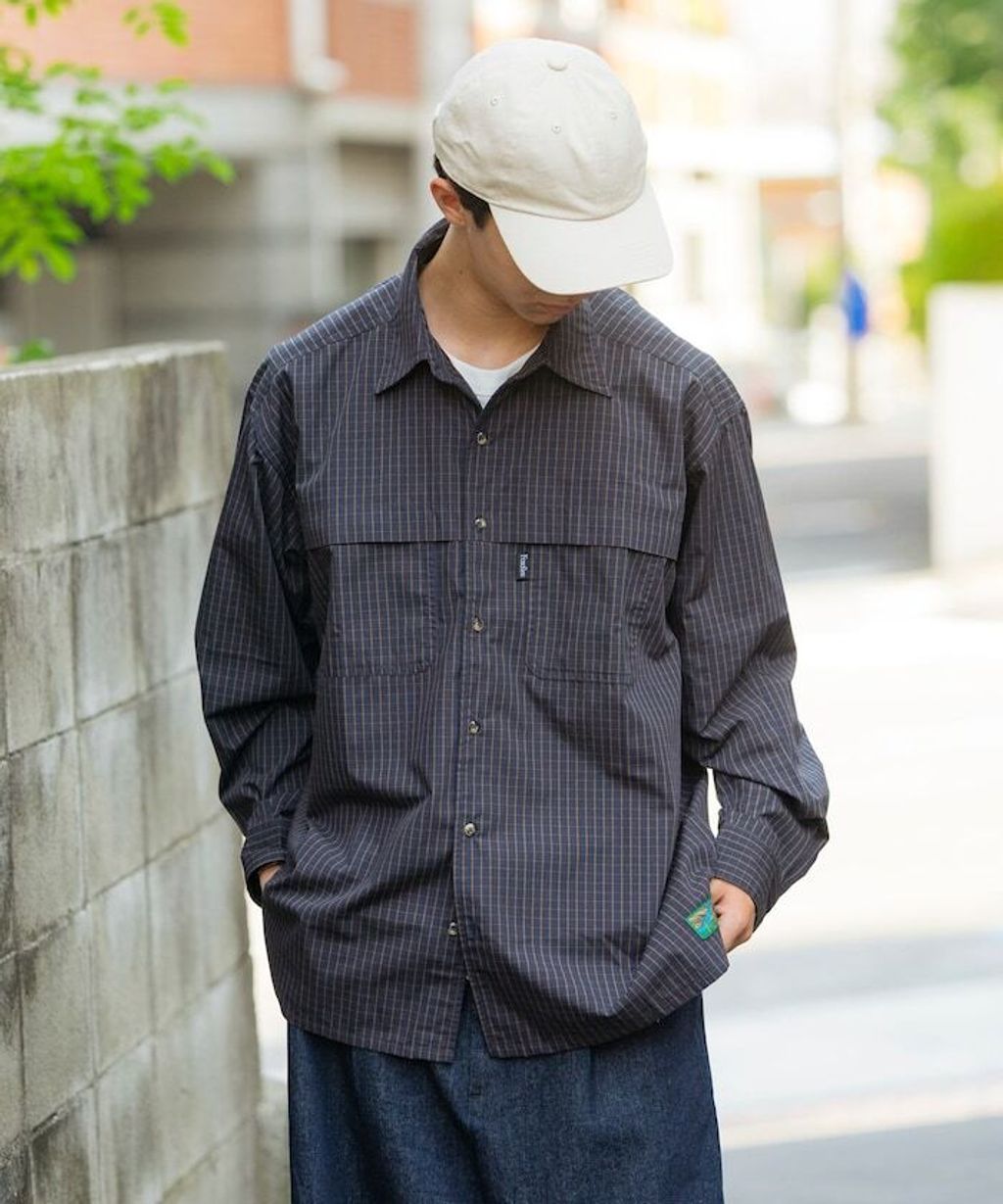 Foxfire × FREAKS STORE 機能釣魚口袋格紋襯衫_6