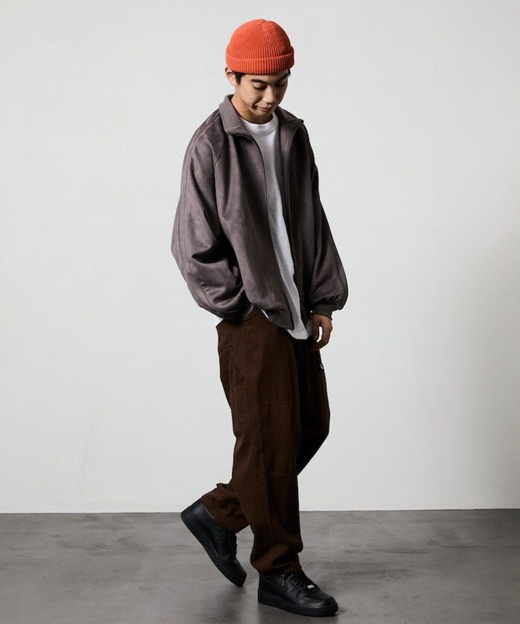 FREAKS STORE 厚實帆布工裝錐形長褲_24