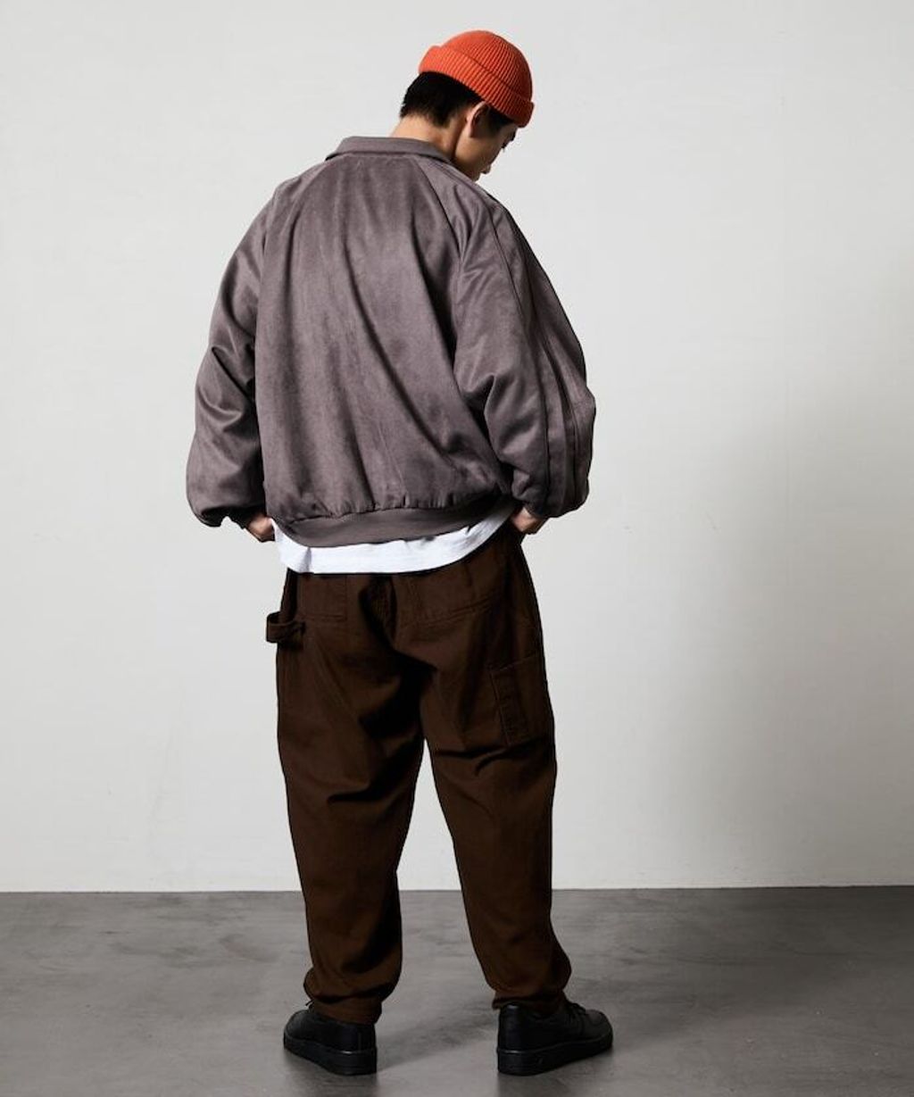 FREAKS STORE 厚實帆布工裝錐形長褲_23