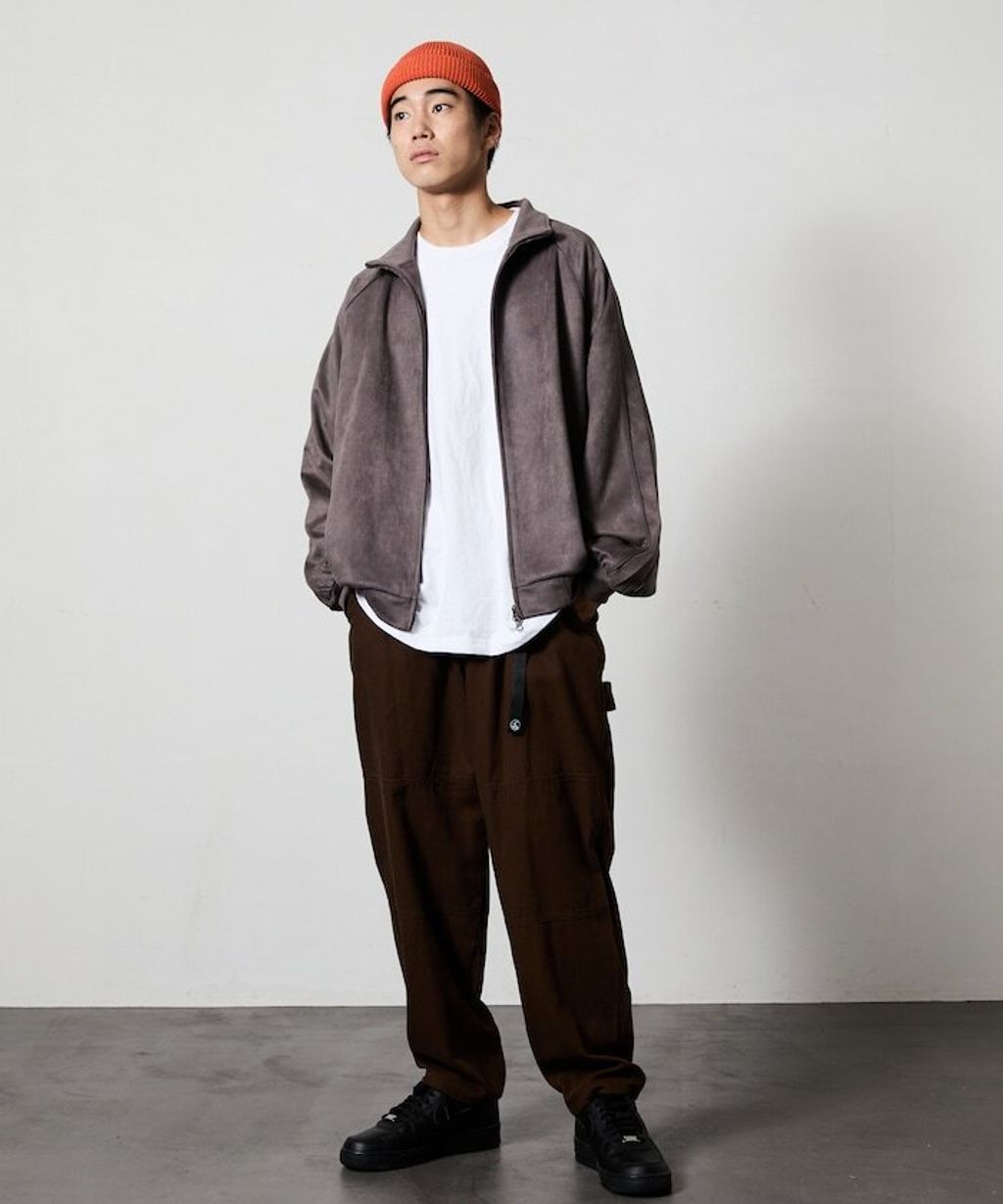 FREAKS STORE 厚實帆布工裝錐形長褲_20