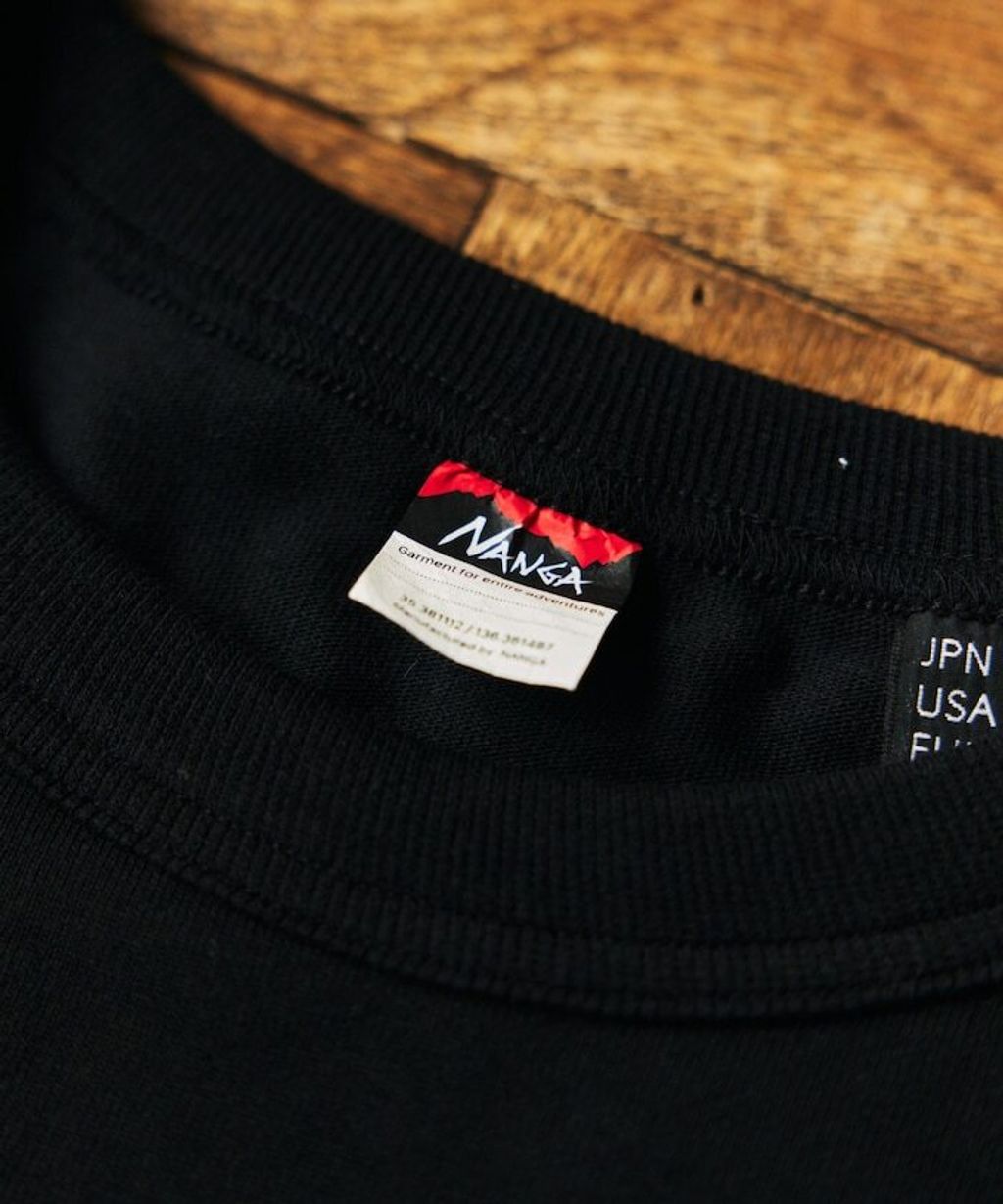 NANGA × FREAKS STORE 環保混紡刺繡logo長袖上衣_49