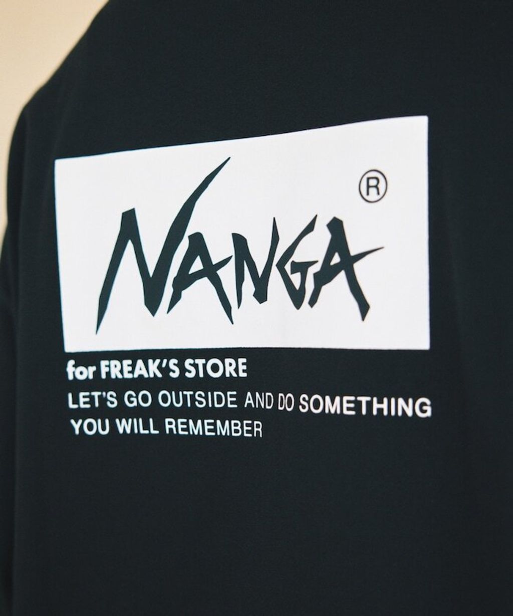 NANGA × FREAKS STORE 環保混紡刺繡logo長袖上衣_17