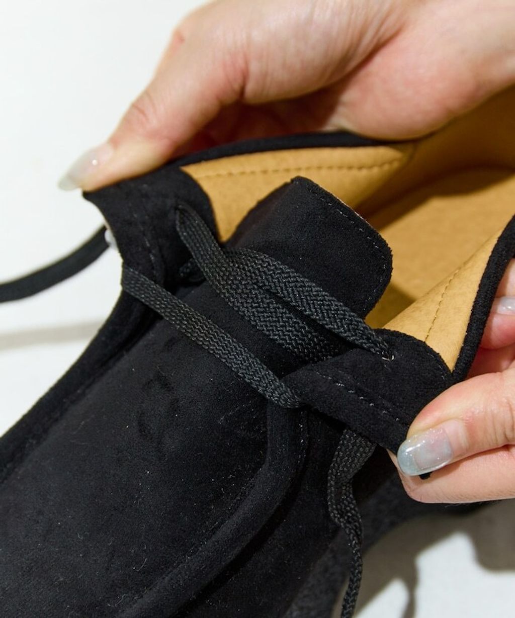 FREAKS STORE 厚底麂皮莫卡辛鞋_34