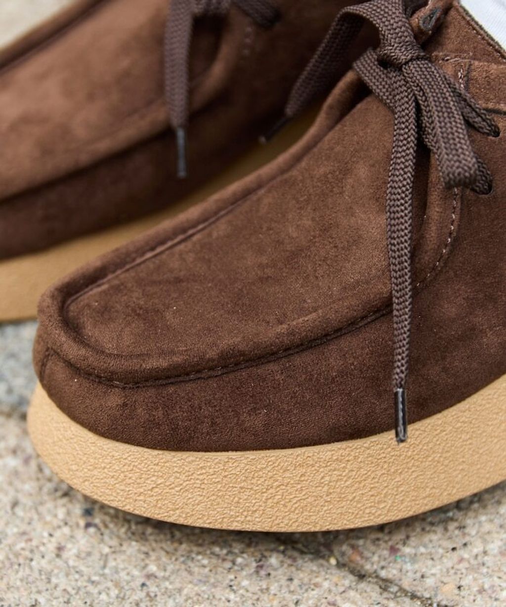 FREAKS STORE 厚底麂皮莫卡辛鞋_20