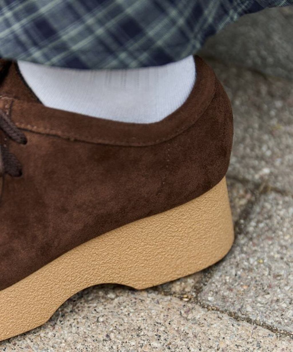 FREAKS STORE 厚底麂皮莫卡辛鞋_19