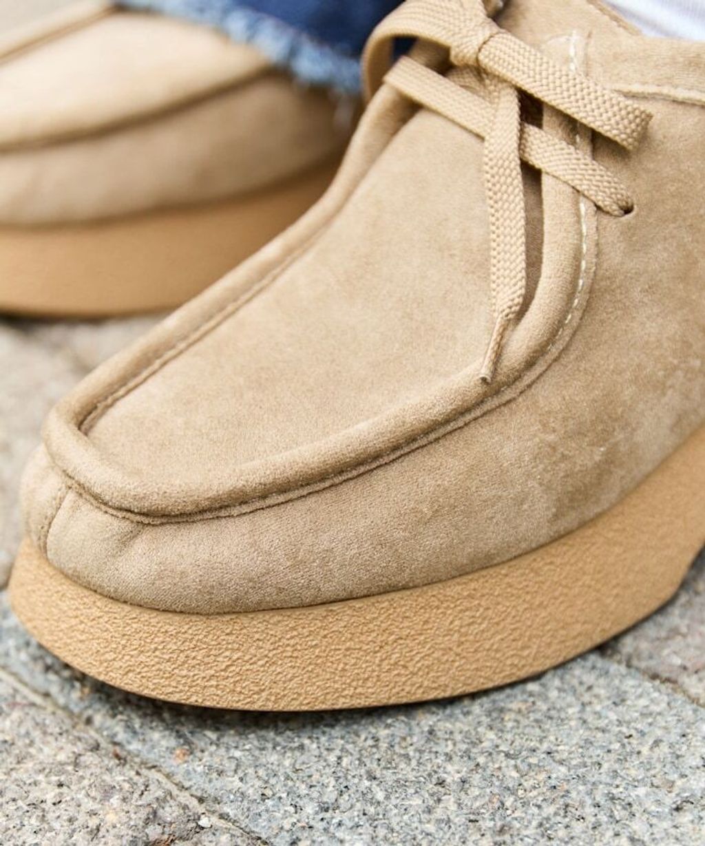 FREAKS STORE 厚底麂皮莫卡辛鞋_11