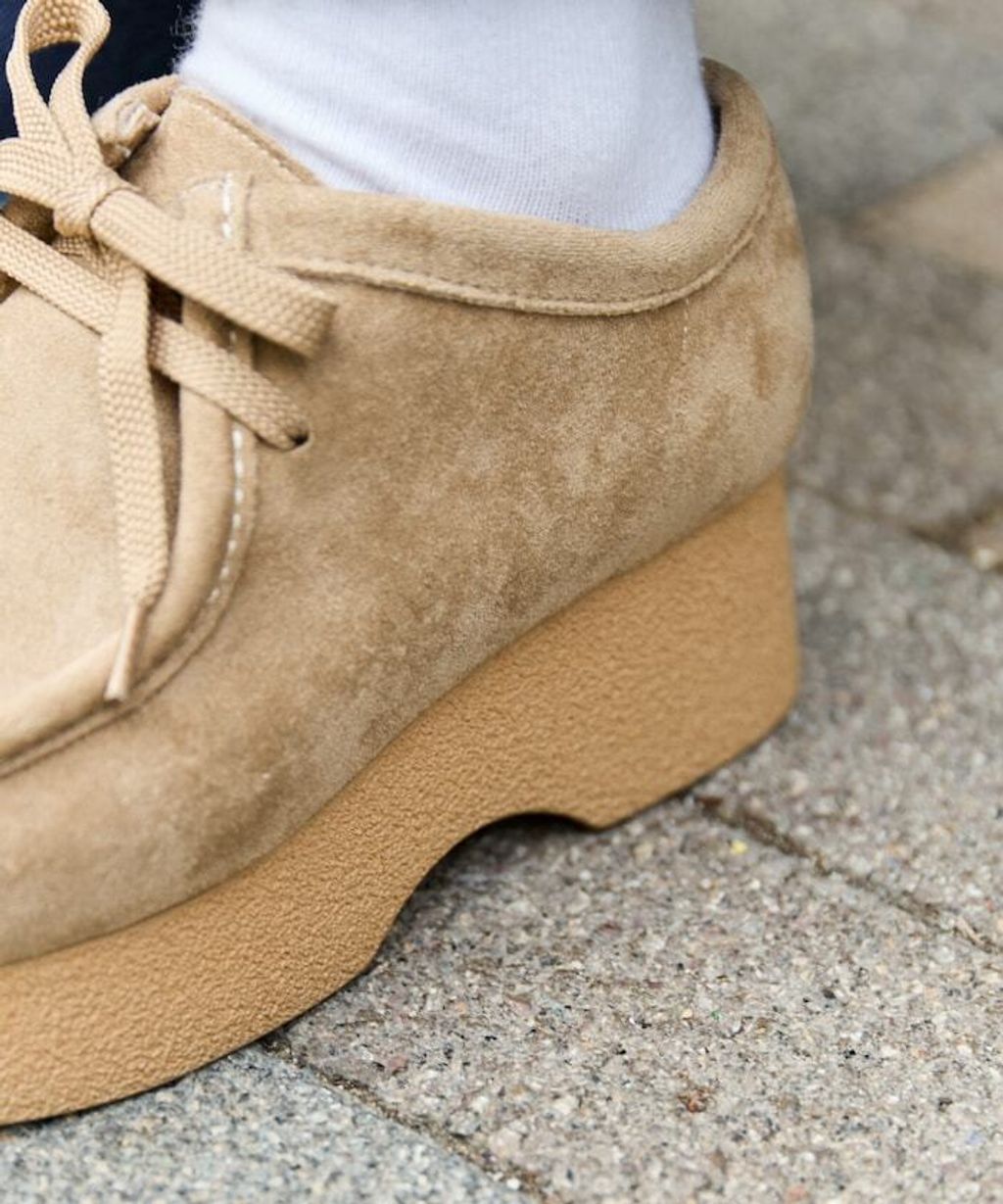 FREAKS STORE 厚底麂皮莫卡辛鞋_10