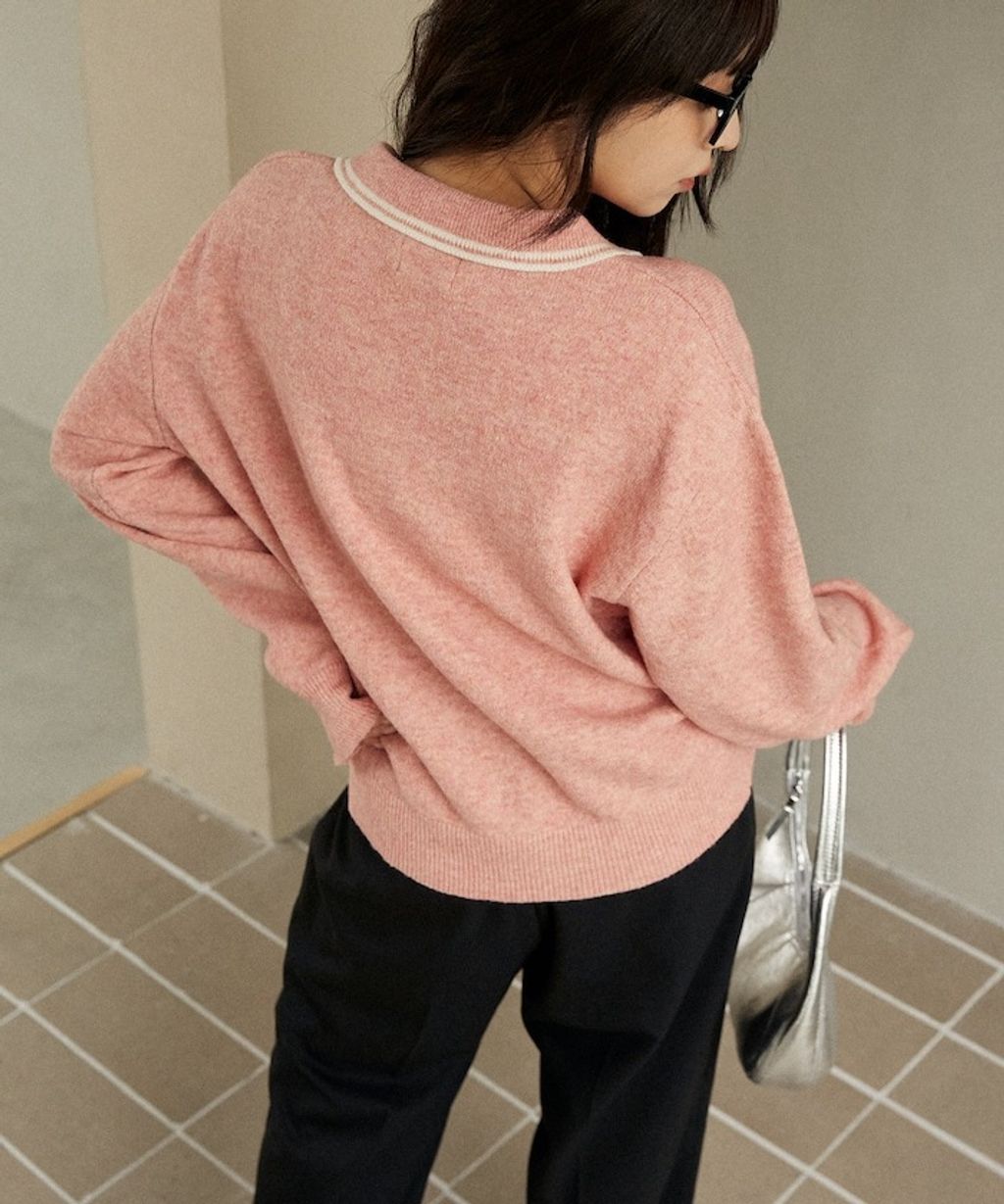 MARY QUANT × FREAKS STORE 襟線條刺繡Polo針織衫_30