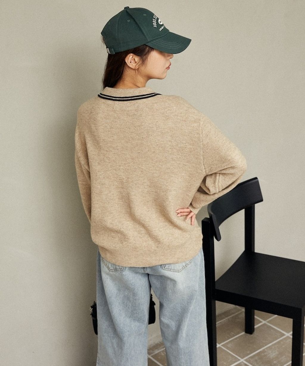 MARY QUANT × FREAKS STORE 襟線條刺繡Polo針織衫_9