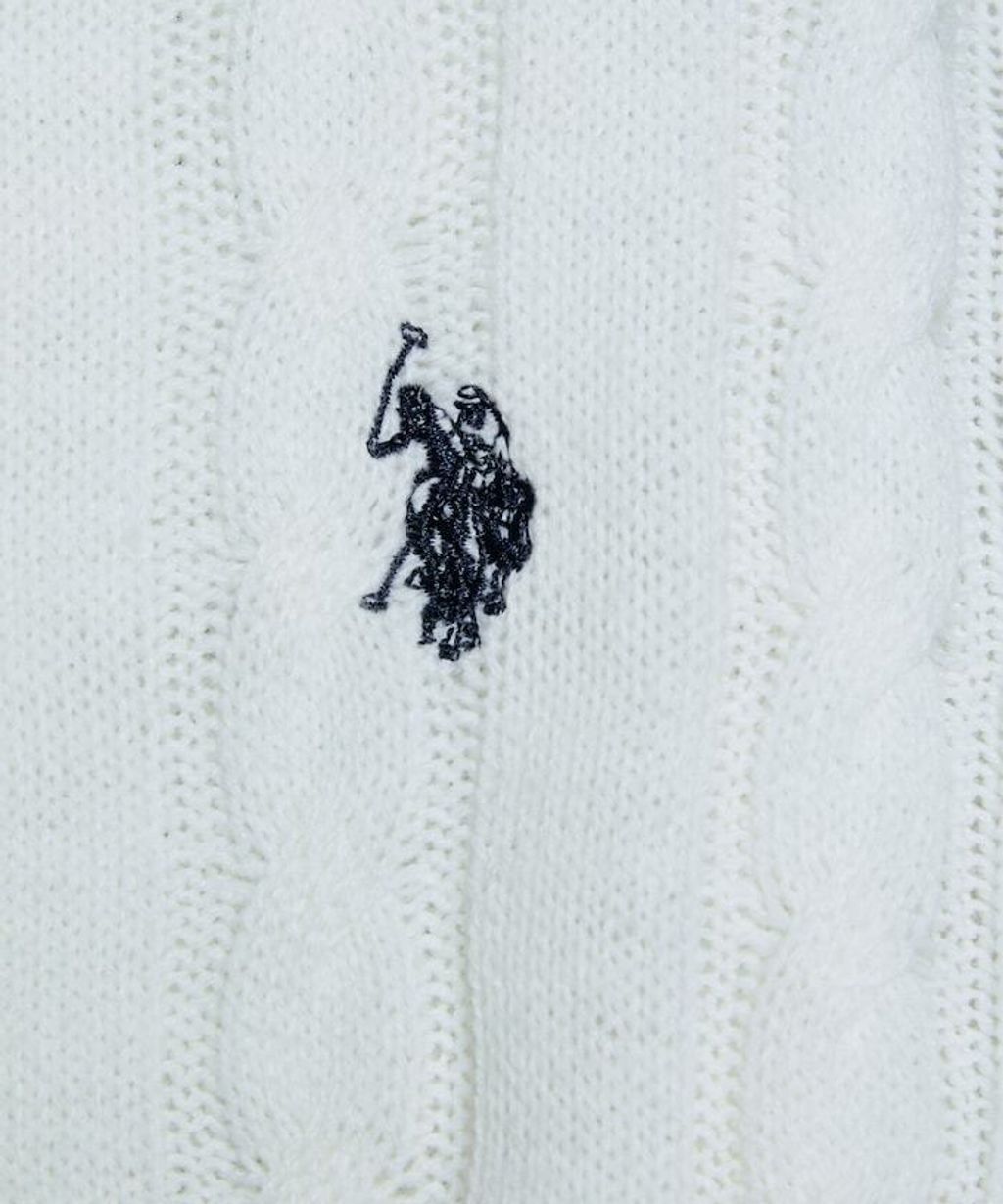U.S. POLO ASSN. 麻花針織Polo開襟衫_24