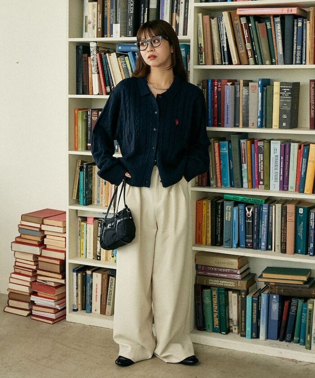 U.S. POLO ASSN. 麻花針織Polo開襟衫_12