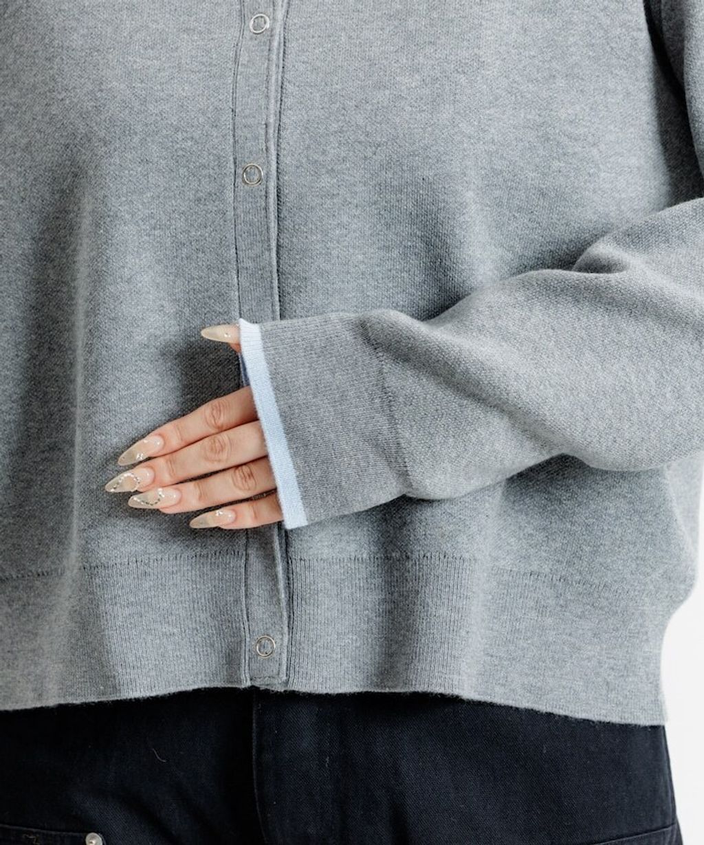 UMBRO × FREAKS STORE 拼色刺繡開襟針織衫_40